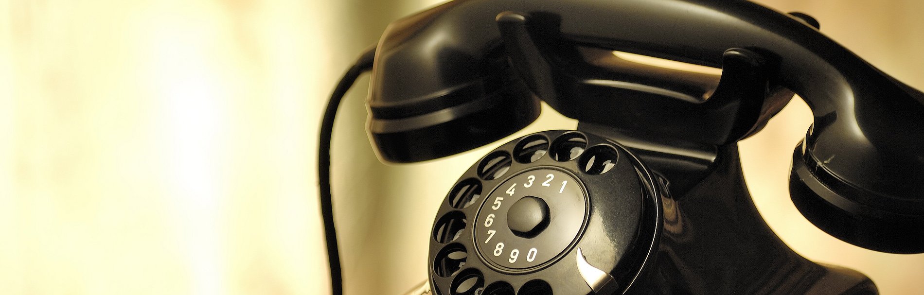 Retro Telefon mitWählscheibe